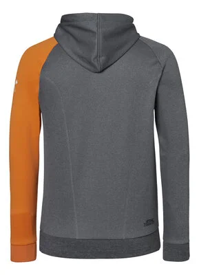 Φούτερ με κουκούλα SZ XXL Πορτοκαλί/Μαύρο